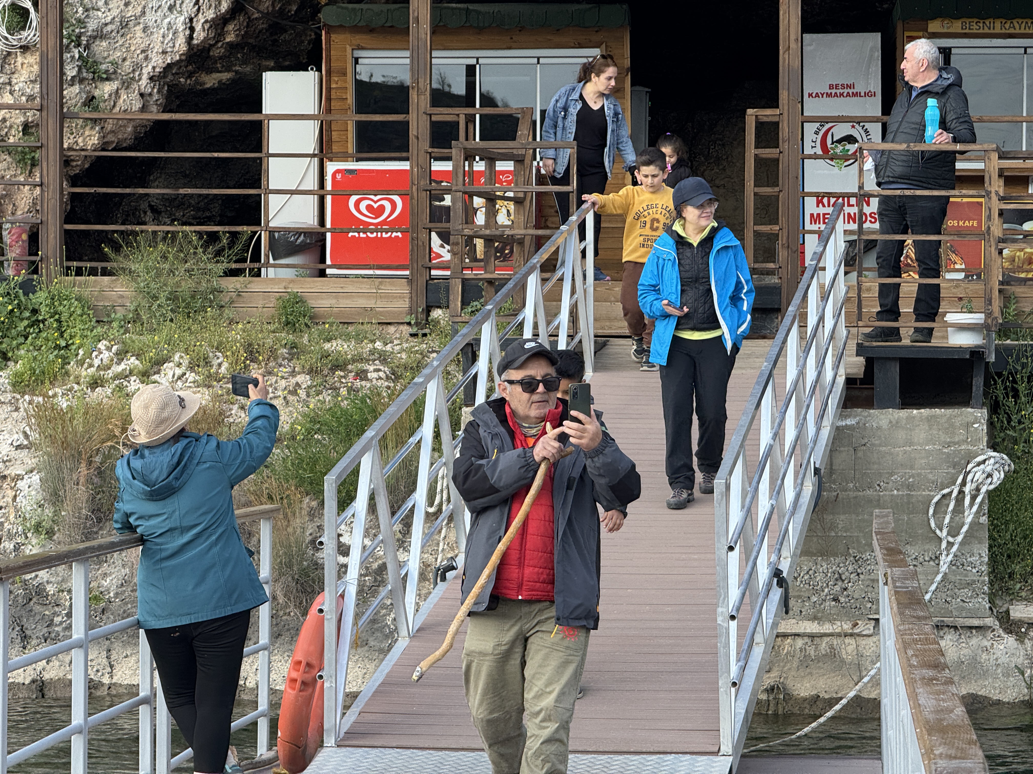 Adıyaman'daki Kızılin Kanyonu'nda ziyaretçi yoğunluğu yaşanıyor